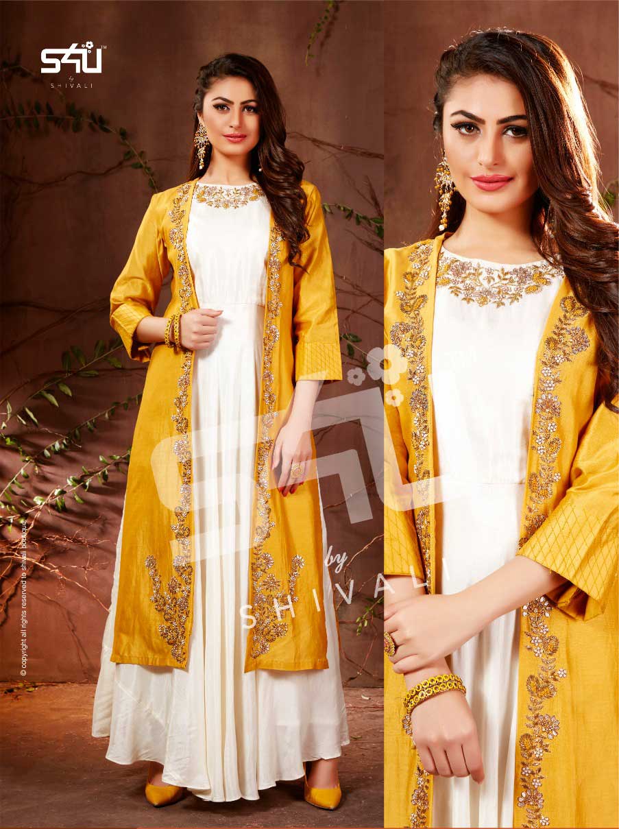 S4U Kitty Party Vol-6 Silk Georgette Kurti Sets S4U Kitty Party Vol-6 Silk Georgette Kurti Sets